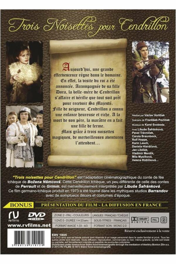 Trois noisettes pour cendrillon Bio